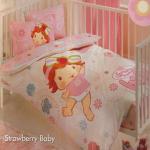 TAC / STRAWBERRY BABY Комплект постельного белья для новорожденных